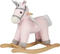 Schaukelpferd für Kinder - Klein - 1 bis 3 Jahre - Schaukeltier - Rosa