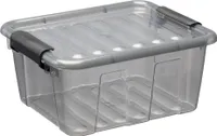 plast team Aufbewahrungsbox HOME BOX 2,0 Liter grau-