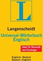 Langenscheidt Universal-Wörterbuch Englisch: Englisch-Deutsch/Deutsch-Englisch (Langenscheidt Universal-Wörterbücher)