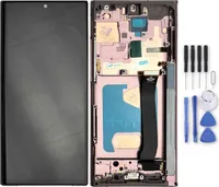 Für Samsung Galaxy Note 20 Ultra Display Full TFT mit Rahmen Ersatzteil Reparatur Gold