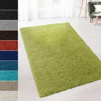 Shaggy-Teppich Prestige Lemon 80 x 150 cm