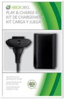 Microsoft Xbox 360 Play and Charge Kit Spiel- und Ladekit