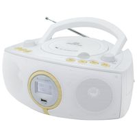 Soundmaster SCD1500 Stereo DAB+/UKW-PLL Radio, CD/MP3, verschiedene Farben Farbe: Weiß