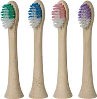 KOMA NK09 - Ersatz-Bambusköpfe für Philips Sonicare HX6014 Zahnbürsten