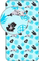 JERRY FABRICS Plachta Ako vycvičiť draka 3 babies Bavlna, 90/200 cm
