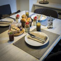 Gastro Uzal Tischset Schmalband 60014 6er Pack