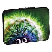 PEDEA Design Tablethülle: green hedgehog 10,1