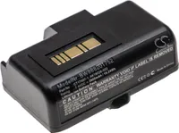 vhbw Akku Ersatz für Zebra AK18026-002, CT17497-1 für Drucker Kopierer Scanner Etiketten-Drucker (2600 mAh, 7,4 V, Li-Ion)