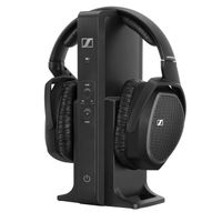 Sennheiser RS 175-U Refurbished Funk-Kopfhörer Hochwertige Schallwandertechnick, Kabelgebunden, schwarz