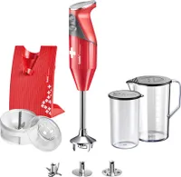 Bamix Stabmixer Set SwissLine - 200 W - Rot