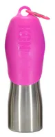 hundetrinkflasche Edelstahl rosa 740 ml