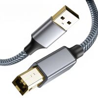 USB Druckerkabel Scannerkabel USB A auf USB B Drucker Kabel Universal 50cm