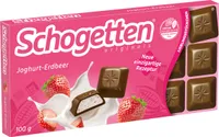 Schogetten Joghurt Erdbeer Alpenvollmilch Schokoladen Stücke 100g