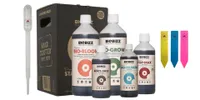 BioBizz Dünger Set – 5-teiliges Indoor Try Pack – inkl. Pipette & 3 Pflanzenschilder