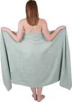 Betz XXL Badetuch 100 x 200 cm BERLIN  Saunatuch 100% Baumwolle Farbe – jade