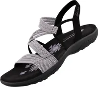 Skechers Reggae Slim - Skech Appeal - Schwarz / Weiß Polyester Größe: 40 Normal