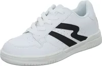 Sneakers Mädchen-Sneaker Weiß-Schwarz, Farbe:weiß, EU Größe:38
