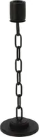 Svícen H&S Decoration - moderní design černý 35 cm