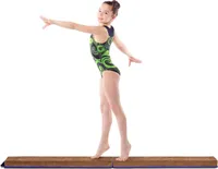 COSTWAY balanční kladina pro gymnastiku balanční kladina skládací 240 x 10/15 x 6 CM