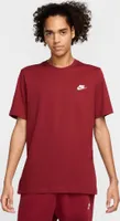 Nike M Nsw Club Tee Team Red/White Team Red/White M