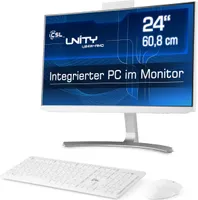 All-in-One PC - CSL Unity U24W-AMD EightCore 8x 3800 MHz / 5700G / 2000 GB / 32 GB RAM