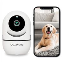 OVERMAX kamera na pozorovanie domácich zvierat CAMSPOT 3.6 Full HD WiFi IP kamera Wlan Monitorovacia kamera Baby Monitor, detská pestúnka