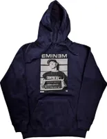 Eminem - Mikina s kapucí "Arrest" pro muže/dámy Uni RO9993 (L) (Navy Blue)