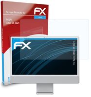 atFoliX FX-Clear Schutzfolie kompatibel mit Apple iMac 24 (2021) Displayschutzfolie