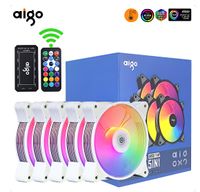 Aigo 3x 120mm LED A-RGB Gehäuselüfter - Case Fan Aura Asus Asrock MSI Gigabyte