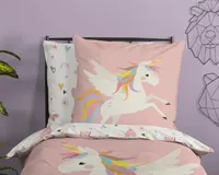 Sada ložního prádla Good Morning Unicorn Colour Multi Velikost 135x200+80x80
