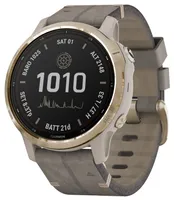 Garmin - Smartwatch Unisex fenix® 6S Pro Solar Gold 010-02409-26