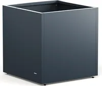 Donica metalowa Herstera "Cube" kwadratowa antracyt 70 x 70 x 70 cm (dł. x szer. x wys.)