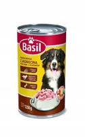 Bazalka 1250g mokré krmivo s jahňacím mäsom pre psov 1ks.