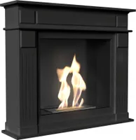 Portál Krb na bioetanol NOVEMBER black
