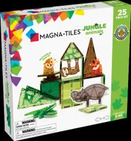 Magna-Tiles - Zvířata v džungli - 25dílná sada