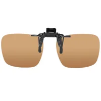 Clip On Sonnenbrille Aufsatz für Damen Herren 30599 Braun
