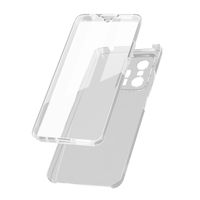 Schutzhülle für Xiaomi 11T / 11T Pro, Vorder- + Rückseite – Transparent