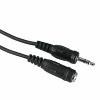 Hama Audio-Kabel 5 m 3.5mm Schwarz
