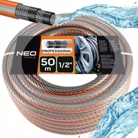 NEO TOOLS Wąż ogrodowy 1/2" x 50 m, 6-warstwowy NEO PROFESSIONAL