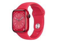 Apple Watch Series 8 Aluminium 41mm Rot (Sportarmband rot) *NEW*