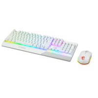 MSI Vigor GK-30 Combo Gaming Keyboard WHITE