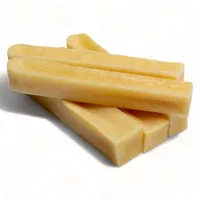 Dilecti Naturkäse-Kauknochen für Hunde – Sehr schmackhafte, harte und langlebige natürliche Kauknochen, Größe S, 5er-Set