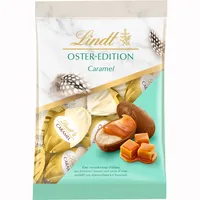 Lindt Oster Edition Karamell Eier mit Alpenvollmilch Schokolade 90g