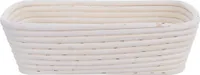 Orion Rattan-Korb Gärkörbchen zum Aufgehen und Gären von Brotteig 1,5kg 29x17x8 cm