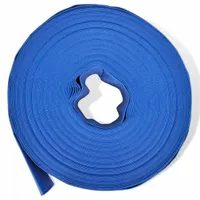 vidaXL Wasser-Flachschlauch 50 m 2 Zoll PVC