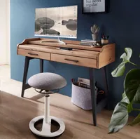 Inno4Home Schreibtisch mit Auszug Artisan Eiche