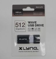 Xlyne USB Stick 512GB Speicherstick WAVE schwarz USB 3.0