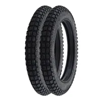 2x Kenda K262 Enduro/Motocross Reifenset 3.00-16 (3 x 16) 43P TT - Trailprofil