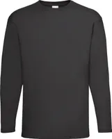 Pánske tričko s dlhým rukávom BC3902 (S) (Black)