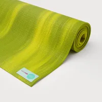 Yogamatte Rainbow Farbe - grün/gelb